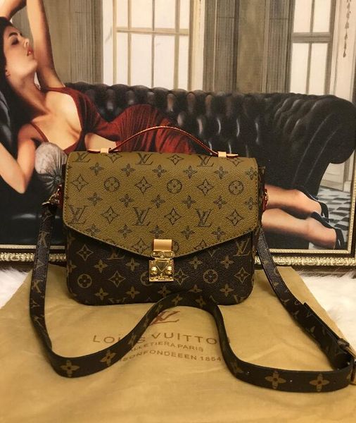 

New recommended quality leather women 039 handbag pochette meti houlder bag cro body bag m40780 40780