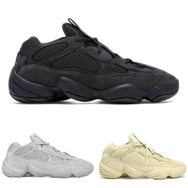 

fashion wave runner 500 shoes blush desert rat super moon yellow kanye west designer mens women sneaker sports 36-46