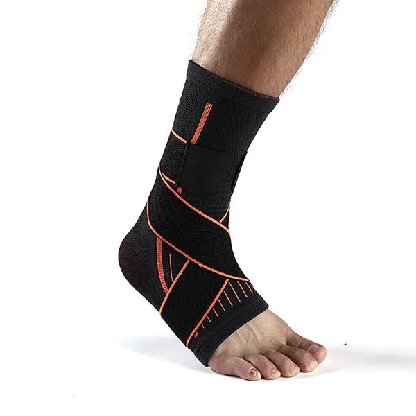 

sports protective gear anti-slip ankle bandage foot pressure adjustment foot bandage ankle strap, Blue;black