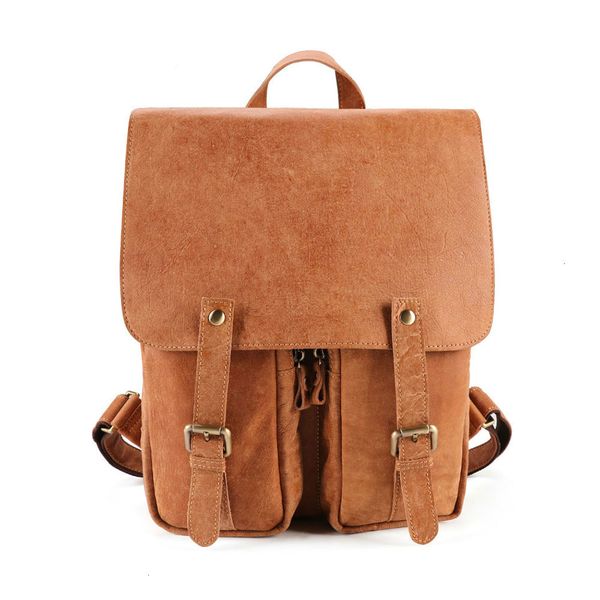 

leather holographic backpack doughnut geometric ventage leisure travel book school bags for men teenage boys designer backpacks