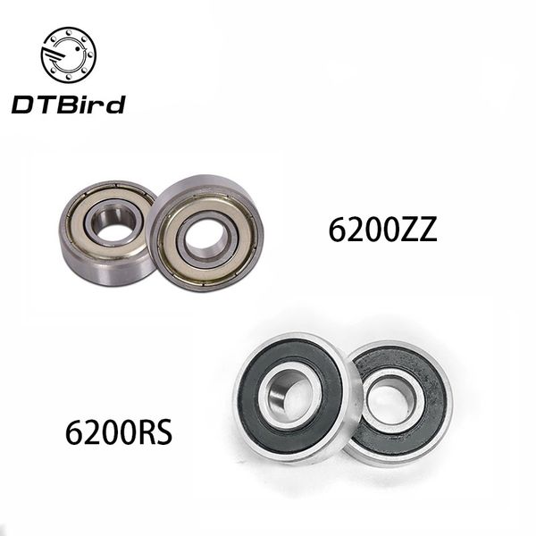 

10pcs 6200 6200zz 6200rs 6200-2z 6200z 6200-2rs zz rs rz 2rz deep groove ball bearings 10 x 30 x 9mm high quality