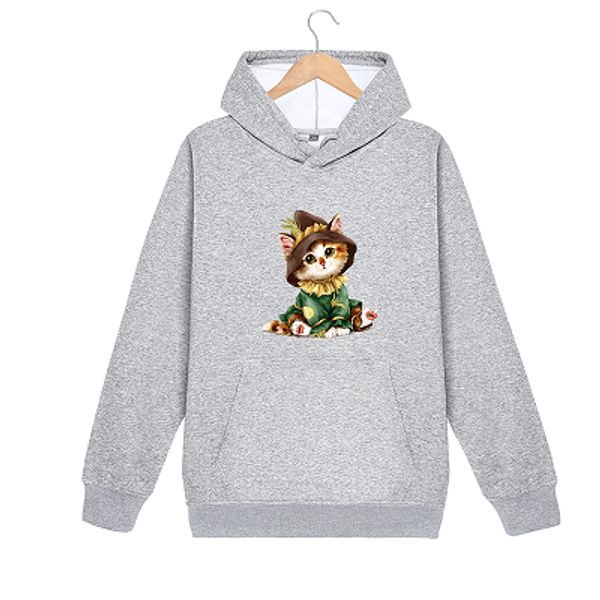 

designer mens womens hoodies 2019 winter new arrival cat animal print sweatshirts men long sleeve hooded hoodie size m-3xl sale, Black