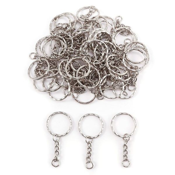 

ring 25mm for keyring keychain 30mm silver metal jewelry diy