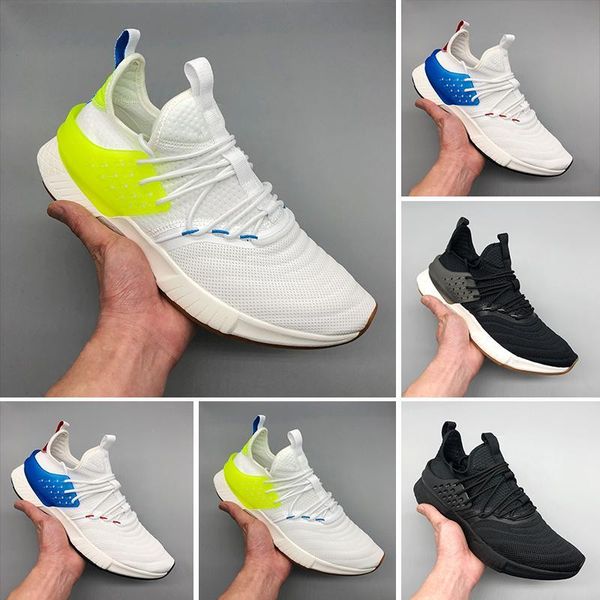 

2018 мужская женская presto кроссовки br qs тройной белый черный красный желтый синий серый oreo дышащая сетка повседневные спортивные кросс, Black