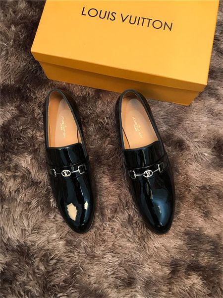 

20ss summer white dress shoes men zapatillas hombre leather derby shoes man designers versio luxury 2019 brands boat shoes, Black