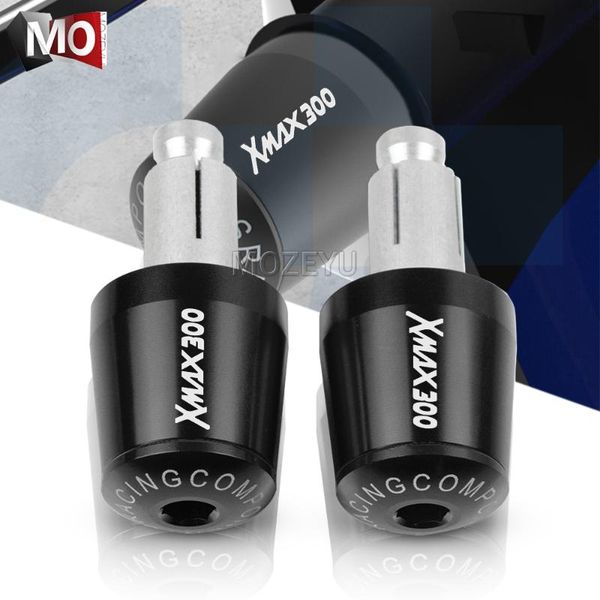 

7/8" 22мм мотоциклов handlebar захваты конец ручки бар cap end разъемные для yamaha xmax xmax x max 300 xmax300 xmax300 2017 2018