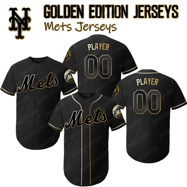 

Mets Jerseys Jacob deGrom Jersey Golden Edition Pete Alonso Noah Syndergaard Mike Piazza Dwight Gooden Keith Hernandez Gary Carter