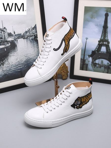 

duping520 мужчины s повседневная тигр кроссовки мода высокого верха повседневная обувь кроссовки платье обувь скейт танец балерина квартиры