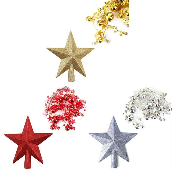 

plastic christmas ball string star christmas tree er festive