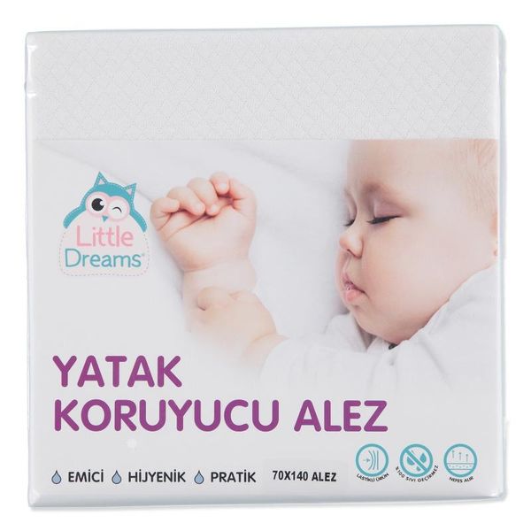 

ebebek little dreams fitted soft bed sheet protector