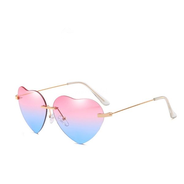 

dsgn co. old school retro steampunk heart-shaped sunglasee for men and women round sunglass 6 color uv400 #15827, White;black