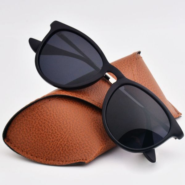 

polarized 4171 brand sunglasses for women men fashion brand designer red colorful erika sun glasses eyewear with leather case, White;black