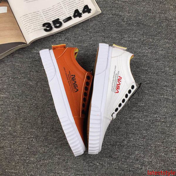 

мода nasa x old skool skateboarding shoes топ дизайнер белый коричневый новый выпущенный верхний мужской женский повседневная обувь