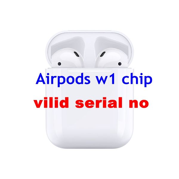 

W1 earphone for airpod wirele headphone w1 chip a upercopy air pod work touch voice control for iphone 6 7 8 9 x x