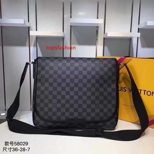 

#7881 district 5a l brand v men cross body messenger bag man tote briefcase handbag women shoulder bag elegant belt crossbody bags n58029