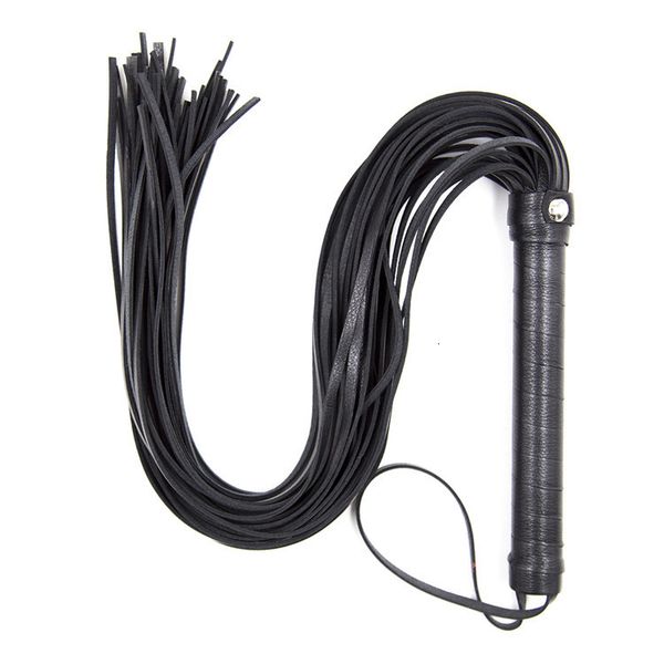 

1pc 59cm games leather fetish couples for flogger knout toys whip bondage policy paddle spanking pu t191116 kvpfd