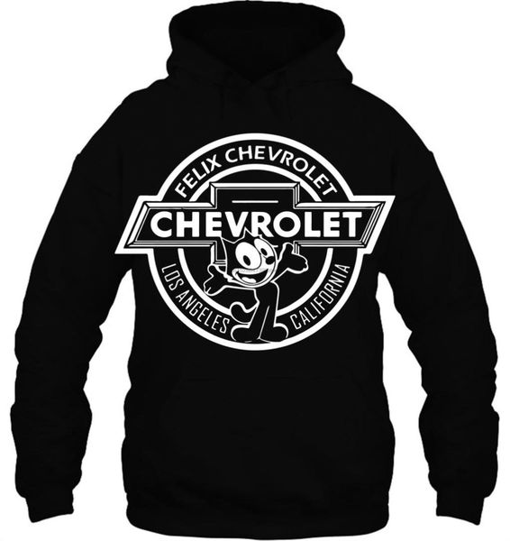 

men hoodie chevy chevrolet felix size s 3xl women streetwear, Black