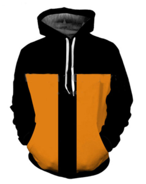 

new fashion 3d printed naruto men women pullover hoodies street wear casual hip hop pockets sweatshirt clothing zg0135, Black