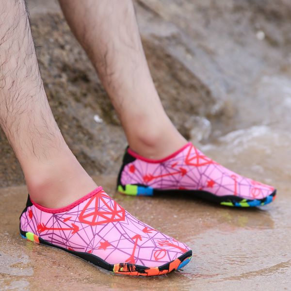 

classic slip on garden clog shoes women quick drying summer beach slipper outdoor sandals men aqua water sand shoes big size 46