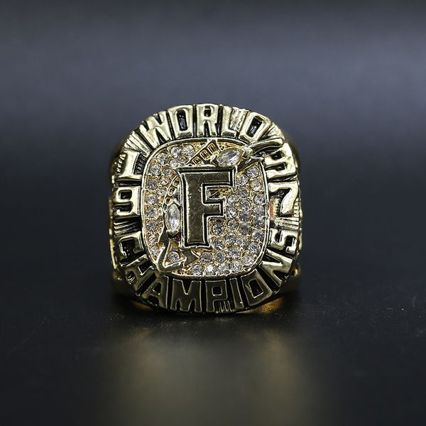 

miami 1997 marlin baseball world championship ring wholesale ing, Golden;silver