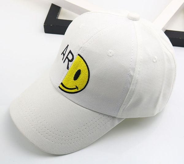 

2019 the new style cotton smile face baseball cap hip-hop cap adjustable snapback hats for kids 043, Blue;gray