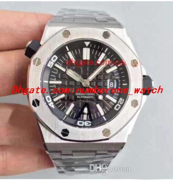 

j&f 4 color watch 42mm diver 300m 15710 15703 15710st.oo.a002ca.01 cal.3120 movement automatic mens watches, Slivery;brown