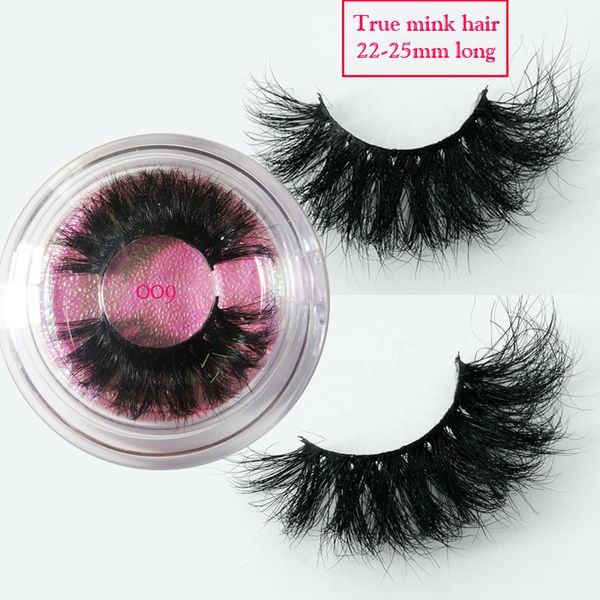 

25mm long mink lashes 3d mink hair false eyelashes criss-cross wispy cross fluffy 22mm-25mm lashes extension handmade eye makeup tools