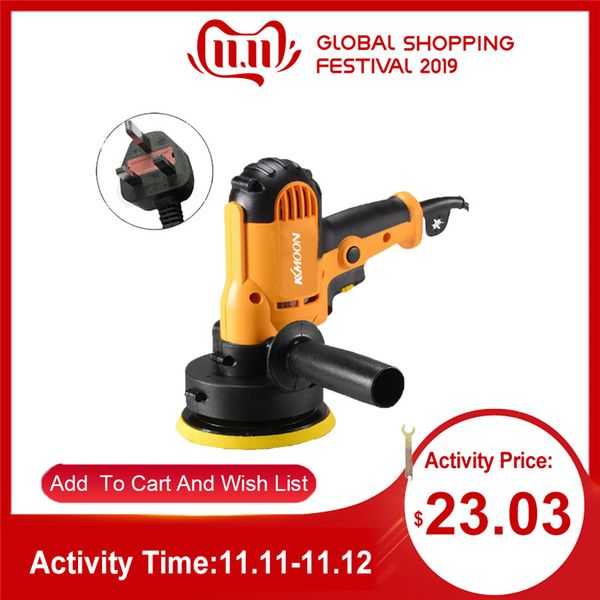 

kkmoon 700w car polishing machine adjustable speed car waxing sealing glaze electric polisher for metal and furniture cars tools