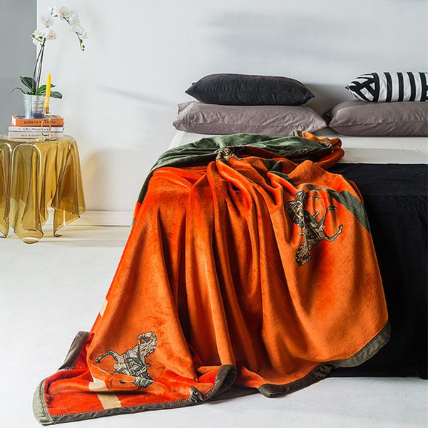 

blanket velvet cloud blanket crystal velvet blanket sofa leisure air conditioning sheet travel office siesta cover