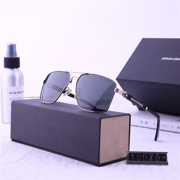 

punk round transparent sunglasses men women anti-uv metal frame retro sun glasses mirror uv400 with box