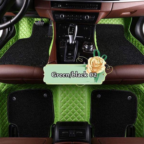 

custom fit car floor mats for cadillac ats cts xt5 xts srx sls escalade 3d car-styling all weather waterproof carpet floor liner