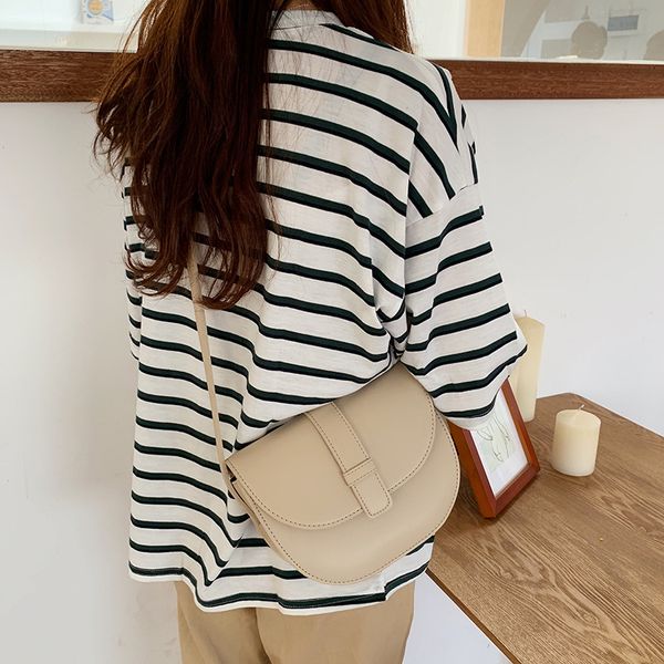 

2020 new women's shoulder bag korean fashion saddle bag ladies mini crossbody handbag