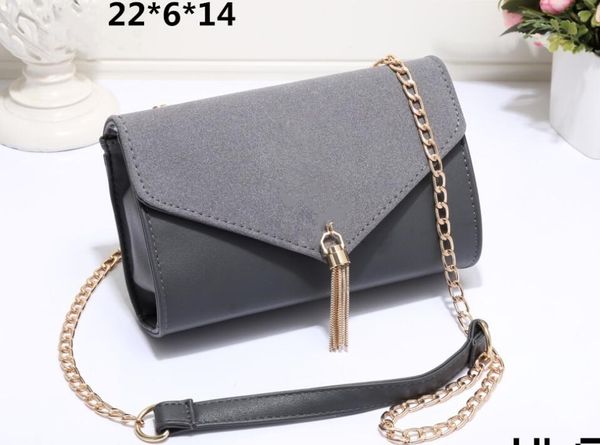 

fashion bag designer crossbody bag with chain strap and tassel handbag shoulder bag handbag wallet suede pu stitching