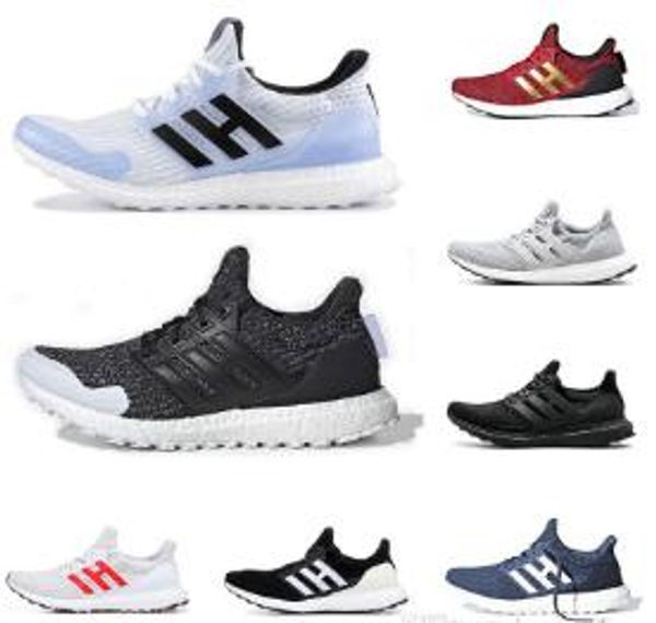 

2019 игра тронов x кроссовки ultra boost для мужчин и женщин белый уокер тройной черный ультрамодный мужской тренер спортивные дышащие кросс