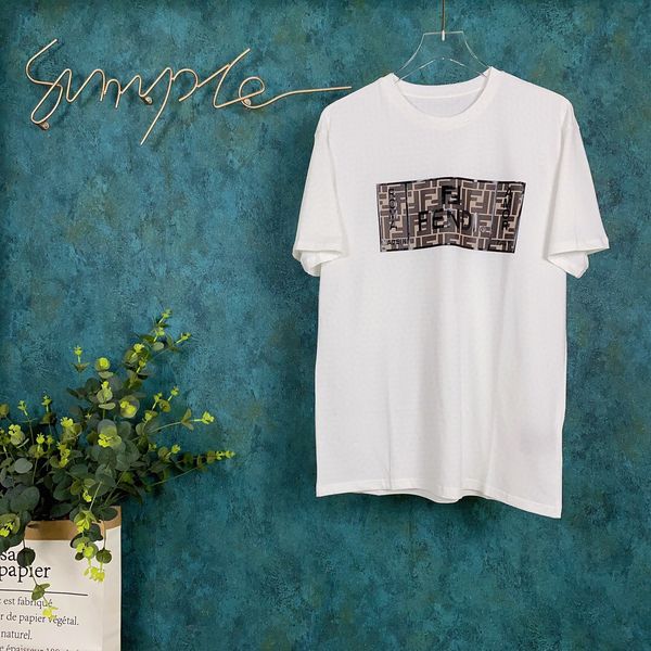 

angkoren 2020 новый отдых короткий рукав футболки молодежные творческие вышивка ситец половина рукав сверху trend317, Black