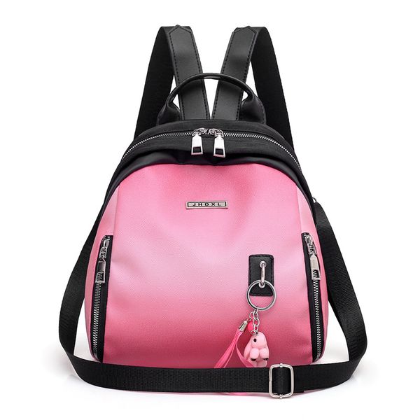 

tethys 2019 fashion women backpacks small zipper bags ladies bagpack pu leather backpack purse for women sac a dos