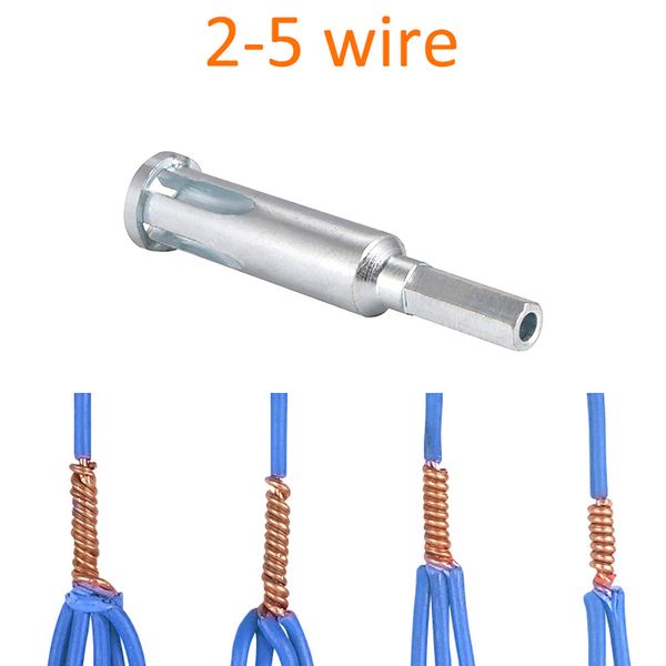

electrical twist wire tool 2~5 hole electrician universal automatic twisting wire stripping doubling machine connector