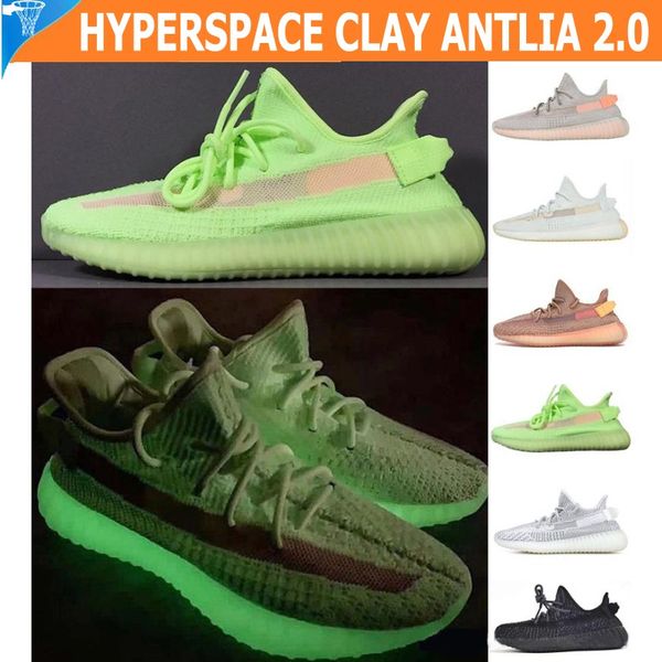 

2019 glow in the dark clay antlia true form hyper pace men running hoe tatic reflective women port neaker de igner trainer ize 5 13