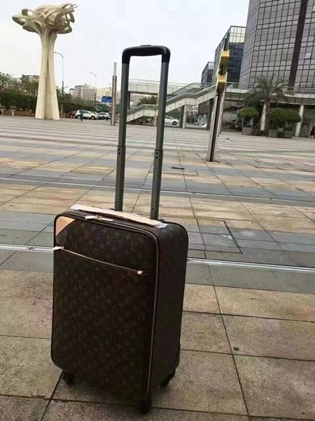 

20" 2020 now latest fashion luggages box perfect size: 58*37*19 #96859, Black