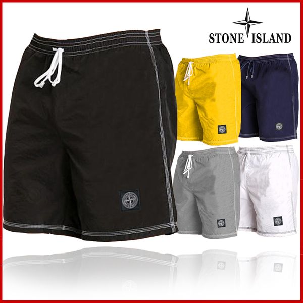 

2020 shorts men's summer bewach shorts swimsuit bermuda men's letter surf life men's beach pants, White;black