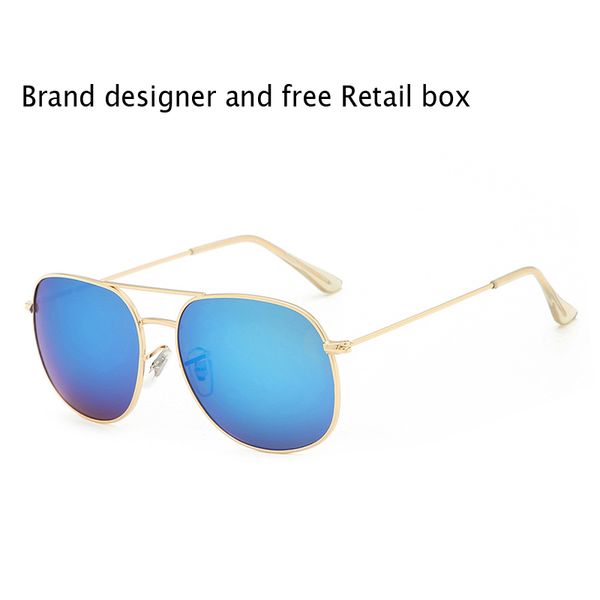 

new arrival pilot sunglasses men women brand design metal frame sport driving sun glasses oculos de sol drop shipping with box and case, White;black