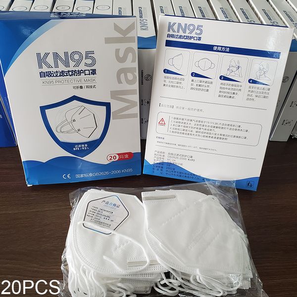 

kn95 mask ffp2 filter respirator dustproof anti pm2.5 n95 filtering facepiece respirators dhl ing