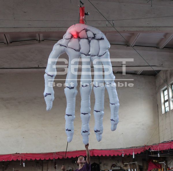 

большое надувных черепа украшение скелета руки для хэллоуина хэллоуин украшения надувных призрака рук