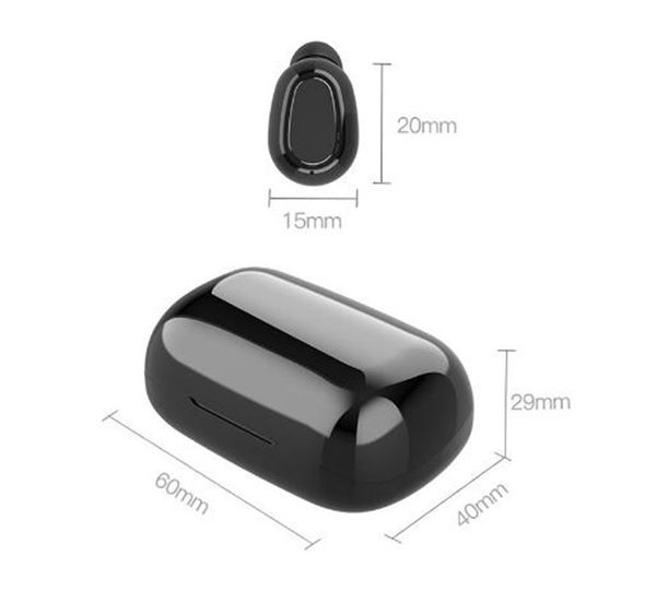 

earphone 5.0 wireless bluetooth sport earphones in-ear music earbuds stereo headset box 3colors ing
