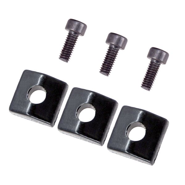 

3 pieces electric guitar locking nut clamp&screws for tremolo bridge