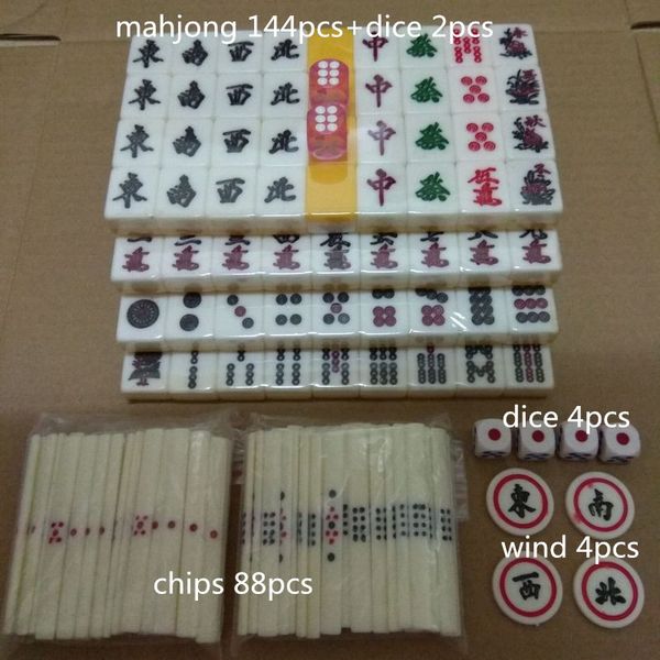 

22mm japanese mahjong tiles portable travel mahjong mini japan mahjong game