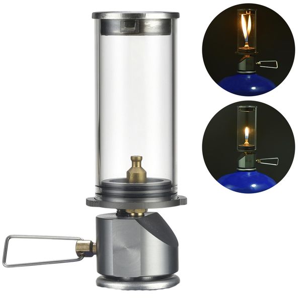 

outdoor camping mini outdoor portable light butane gas lighting camping lamp tent gas lamp lamps and lanterns