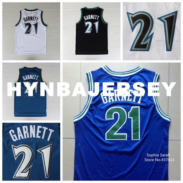 

kevin garnett jersey,#21 kevin garnett white blue black retro vintage retro basketball jerseys,embroidery lgos ncaa college, Black;blue