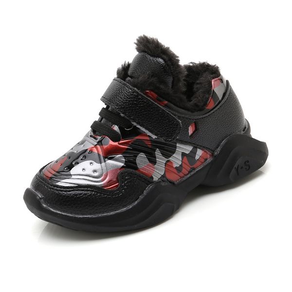 

children ankle baby boys fashion sports shoes autumn winter 2019 new kids boots little boys sneakers shoes 1 2 3 4 5 6 year old, Black;grey