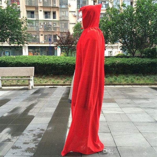 

pleuche ткань bleach байковые взрослых cape унисекс death halloween cape партии костюма ведьмы плаща эльфы мыс, Silver
